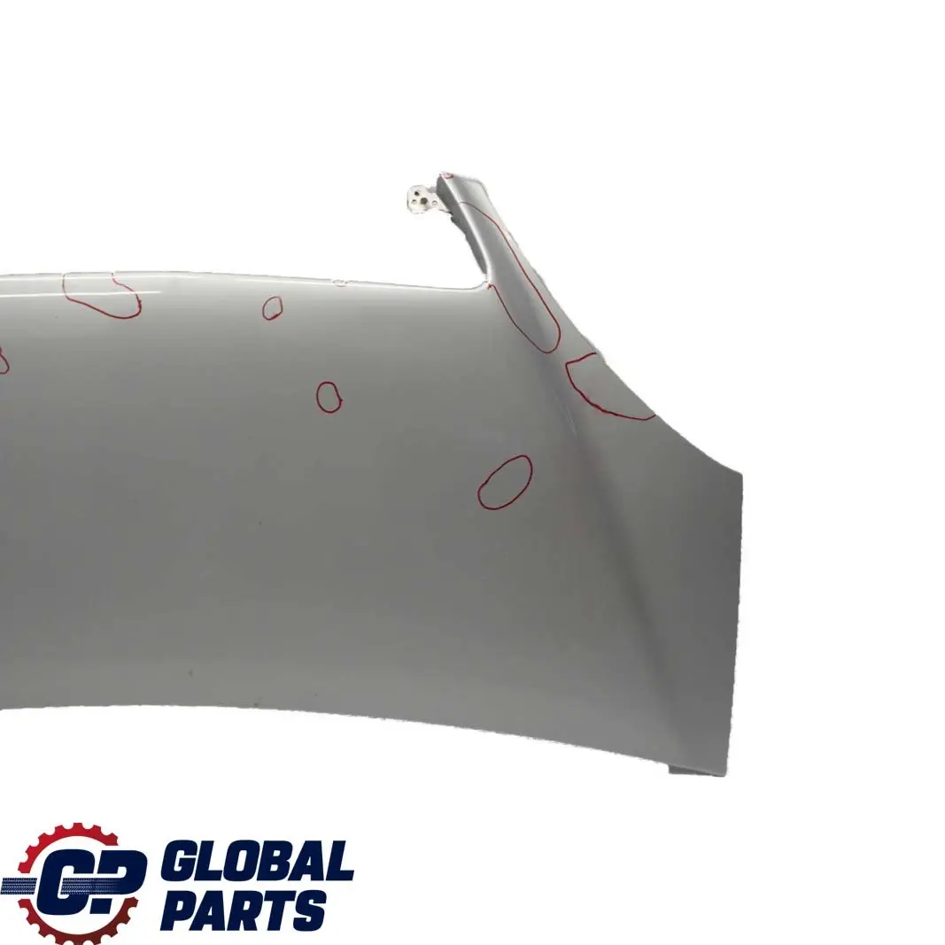 MERCEDES A klasa W168 Maska silnika Polar silver - SKU A1688800657-PS3 - Numer Części A1688800657