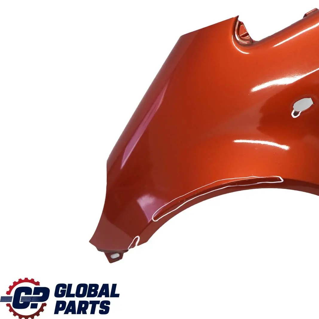 Front Left N/S Wing Panel Fender Mica Coral Orange to Mercedes W168 with Part number A1688800718 Mercedes W168 Front Left N/S Wing Panel Fender Mica Coral Orange - SKU A1688800718-COR - Part number A1688800718