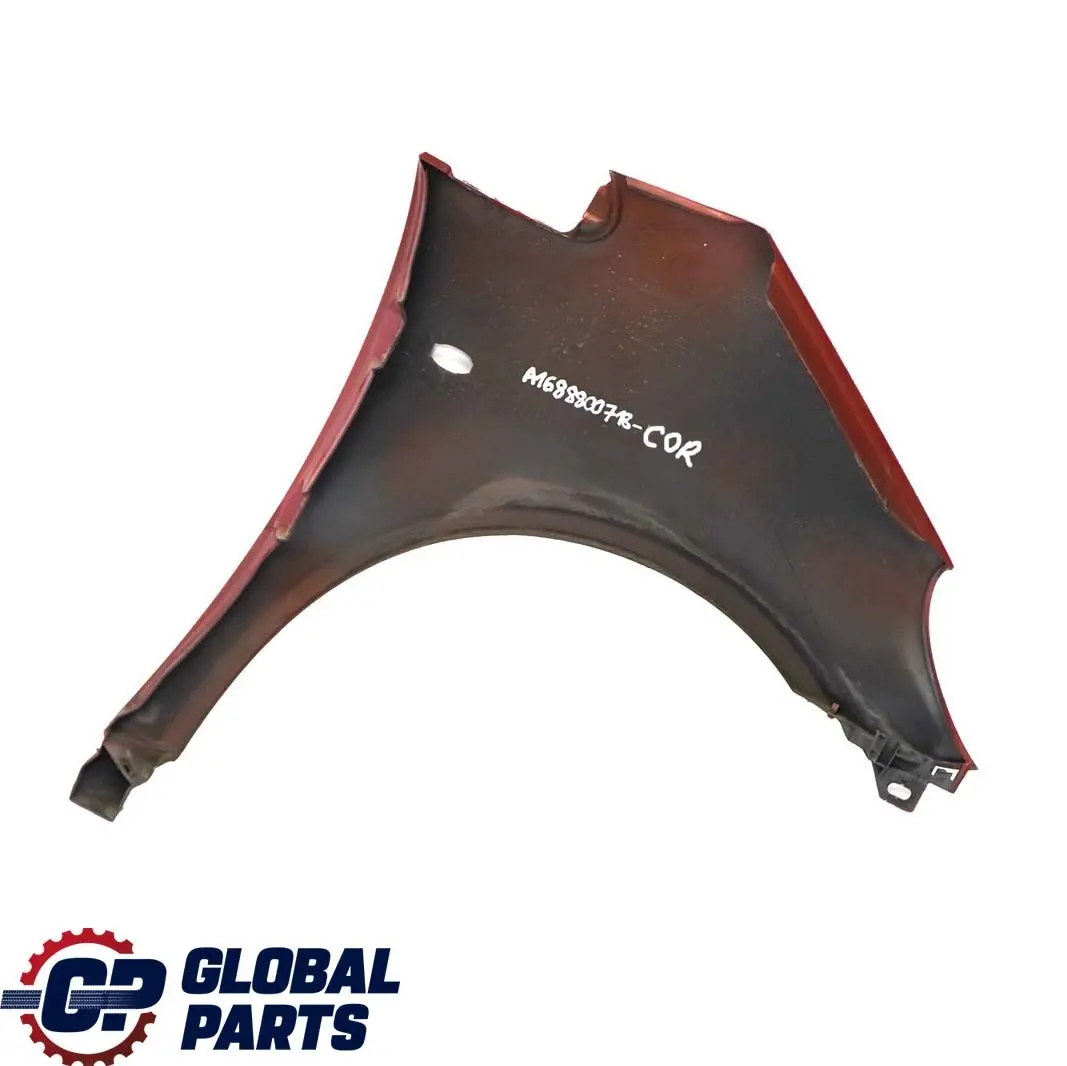 Front Left N/S Wing Panel Fender Mica Coral Orange to Mercedes W168 with Part number A1688800718 Mercedes W168 Front Left N/S Wing Panel Fender Mica Coral Orange - SKU A1688800718-COR - Part number A1688800718