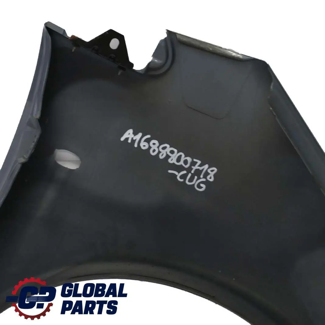  Mercedes-Benz A W168 Front Left N/S Side Panel Wing Fender Cumulus Grey - 757 - SKU A1688800718-CUG - Part number A1688800718