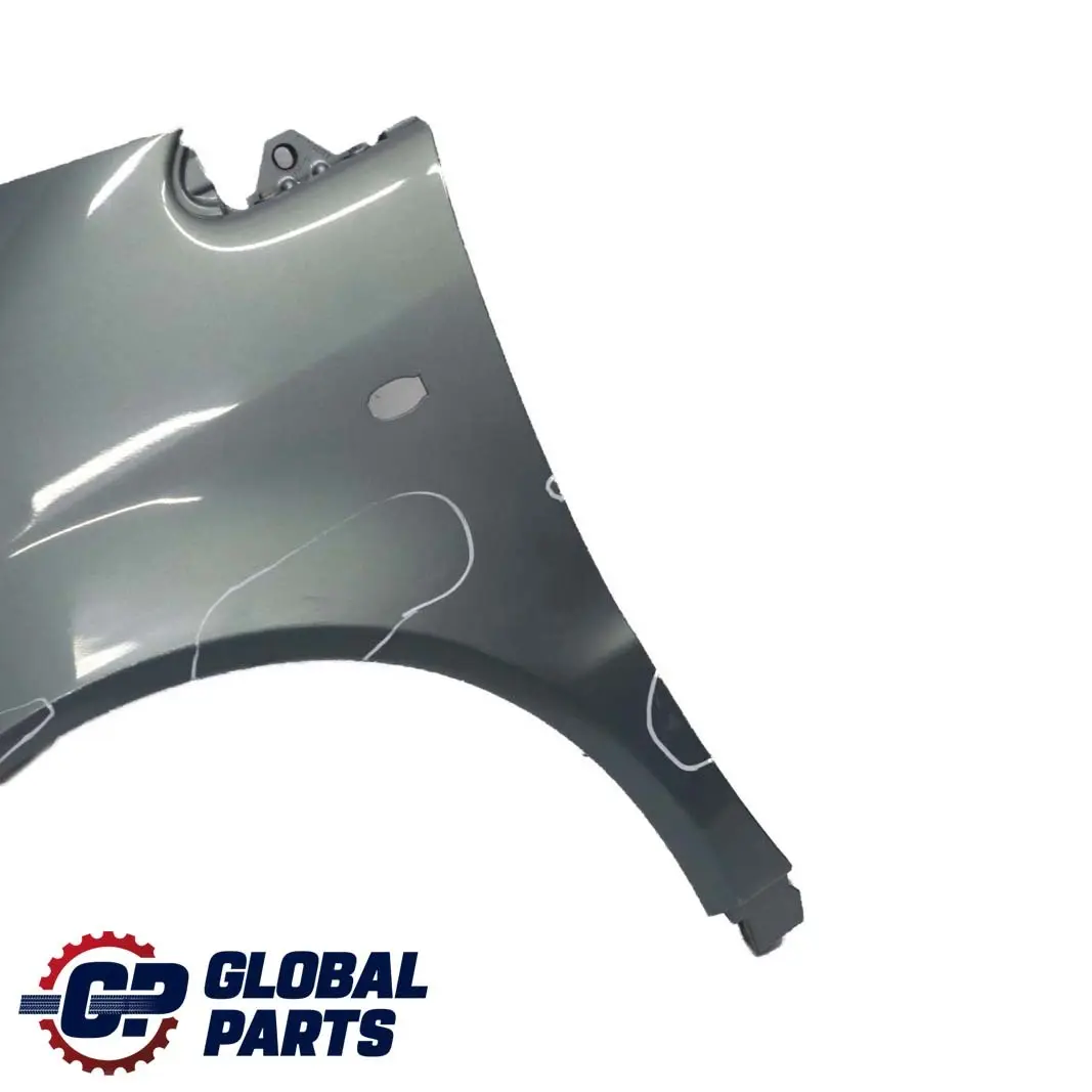  Mercedes-Benz A W168 Front Left N/S Side Panel Wing Fender Cumulus Grey - 757 - SKU A1688800718-CUG - Part number A1688800718