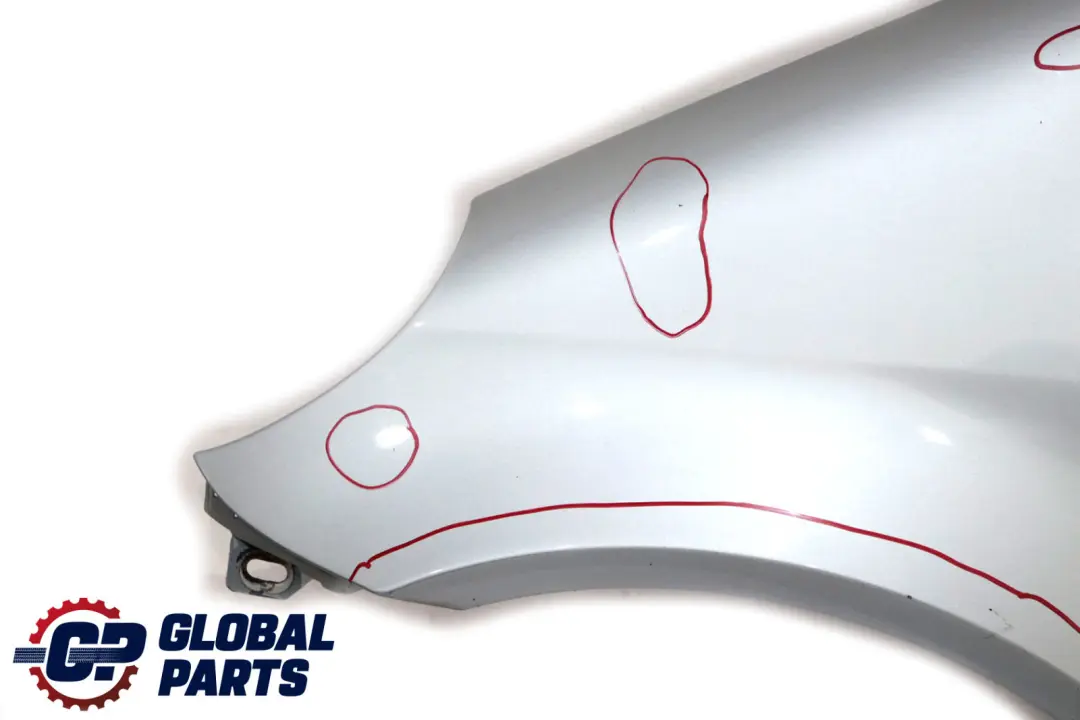 Class W168 Front Left N/S Side Panel Wing Fender Polar Silver to Mercedes A with Part number A1688800718 Mercedes A Class W168 Front Left N/S Side Panel Wing Fender Polar Silver - SKU A1688800718-PS - Part number A1688800718