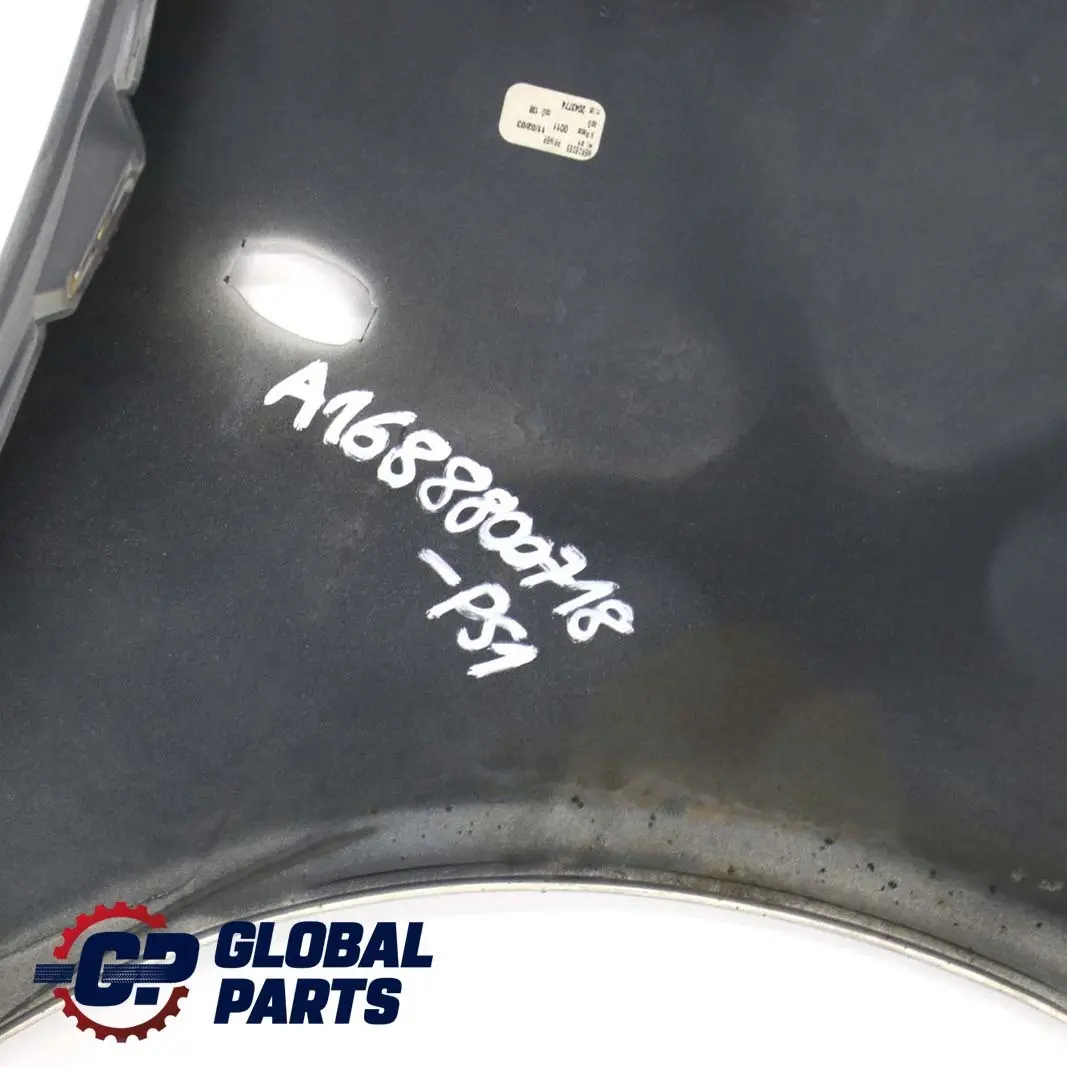 Mercedes Benz A Class W168 Front Left N/S Side Panel Wing Fender Polar Silver - SKU A1688800718-PS1 - Part number A1688800718