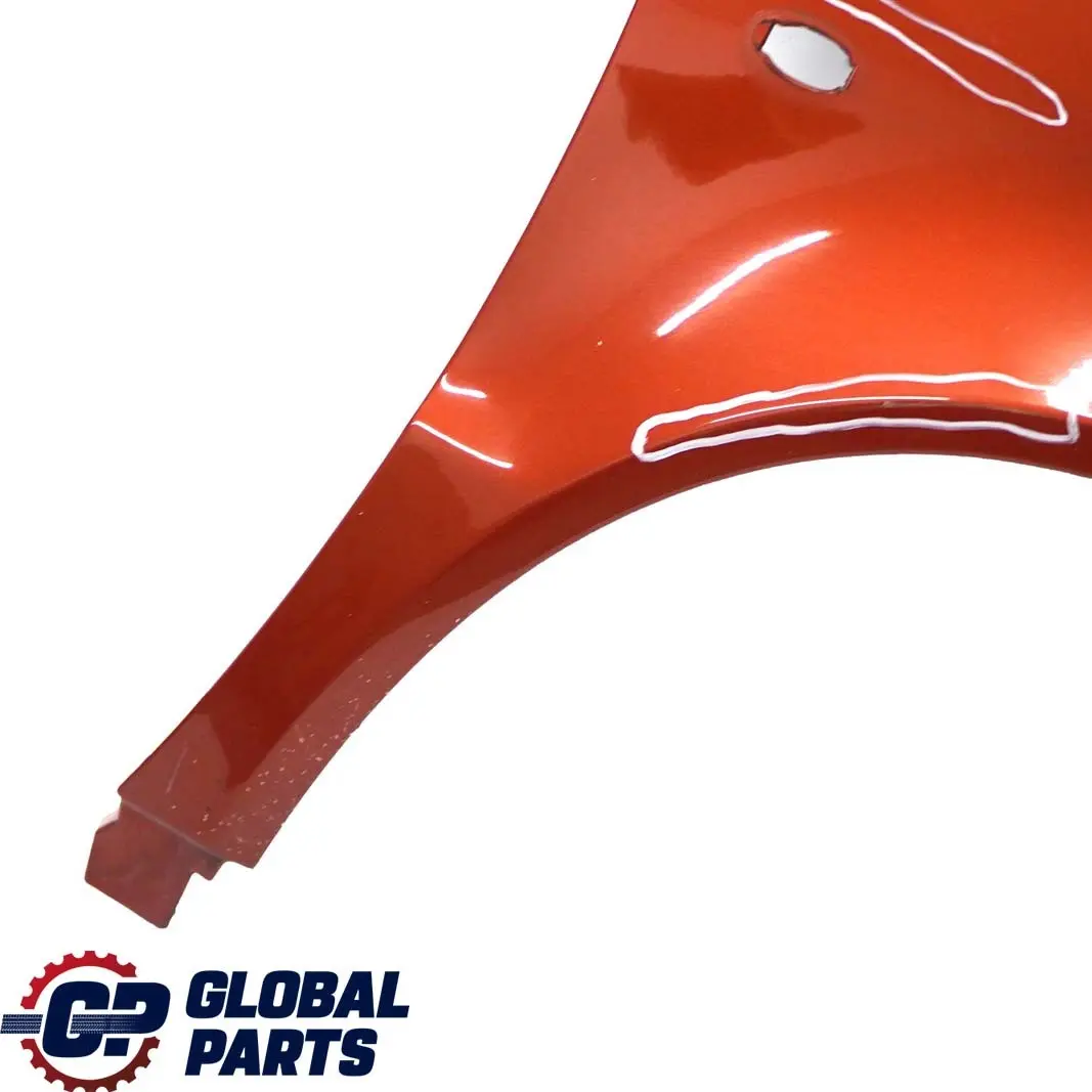 Delantero Derecho Panel Lateral Guardabarros Mica Coral Naranja para Mercedes A W168 con número de pieza A1688800818 Mercedes A W168 Delantero Derecho Panel Lateral Guardabarros Mica Coral Naranja - SKU A1688800818-COR - Número de pieza A1688800818
