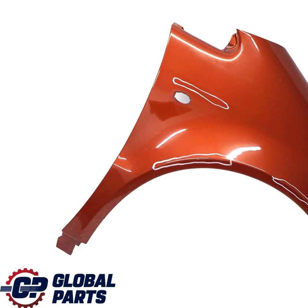 Front Side Panel Wing Fender Right O/S Mica Coral Orange - 490 to Mercedes W168 with Part number A1688800818 Mercedes W168 Front Side Panel Wing Fender Right O/S Mica Coral Orange - 490 - SKU A1688800818-COR - Part number A1688800818