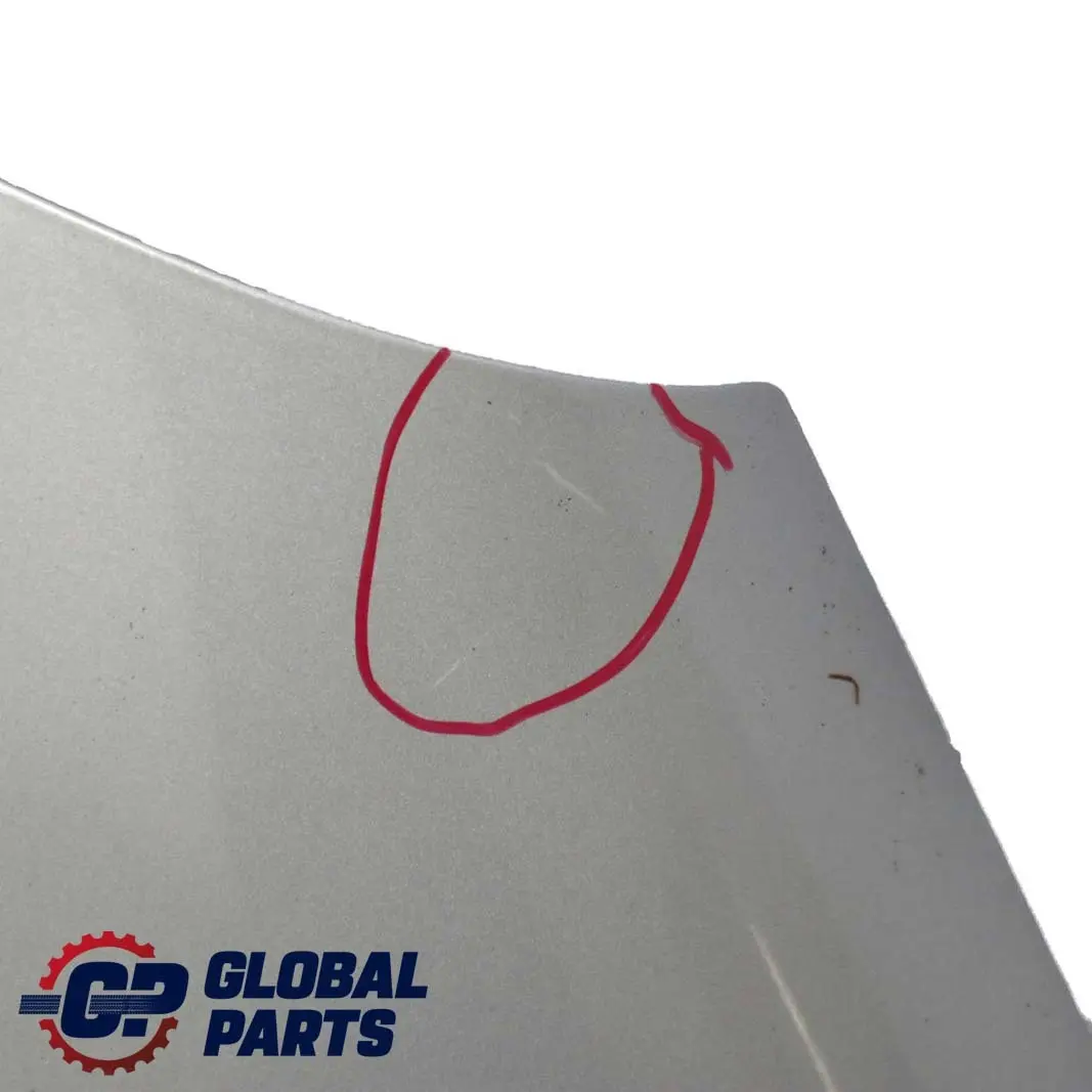 Delantero Derecho Panel Lateral Guardabarros Moonlight Silver para Mercedes A W168 con número de pieza A1688800818 Mercedes A W168 Delantero Derecho Panel Lateral Guardabarros Moonlight Silver - SKU A1688800818-MOON - Número de pieza A1688800818