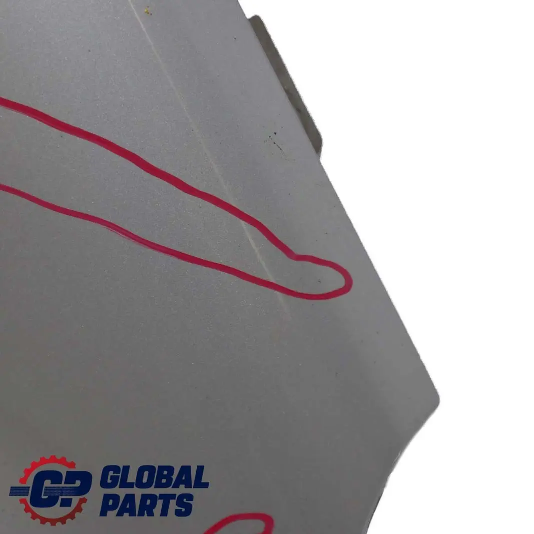 Delantero Derecho Panel Lateral Guardabarros Moonlight Silver para Mercedes A W168 con número de pieza A1688800818 Mercedes A W168 Delantero Derecho Panel Lateral Guardabarros Moonlight Silver - SKU A1688800818-MOON - Número de pieza A1688800818