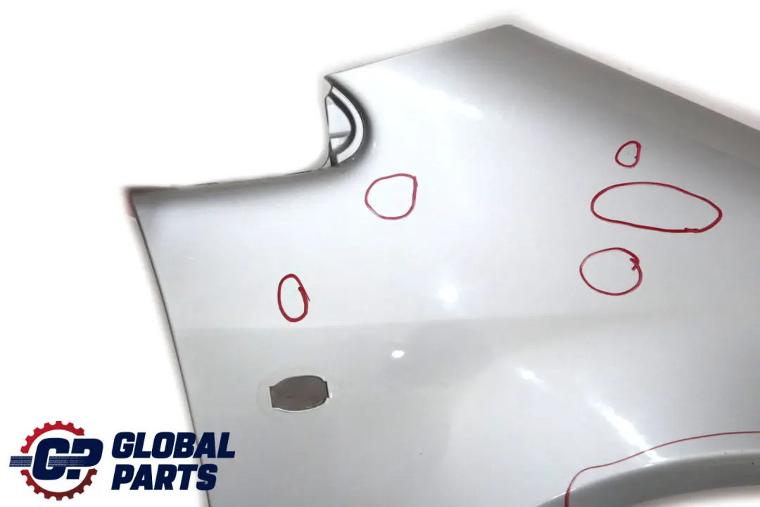 Mercedes A Klasse W168 Seitenwand Vorne Rechts Kotflügel Polar Silber - 761U - SKU A1688800818-PS - Teilenummer A1688800818