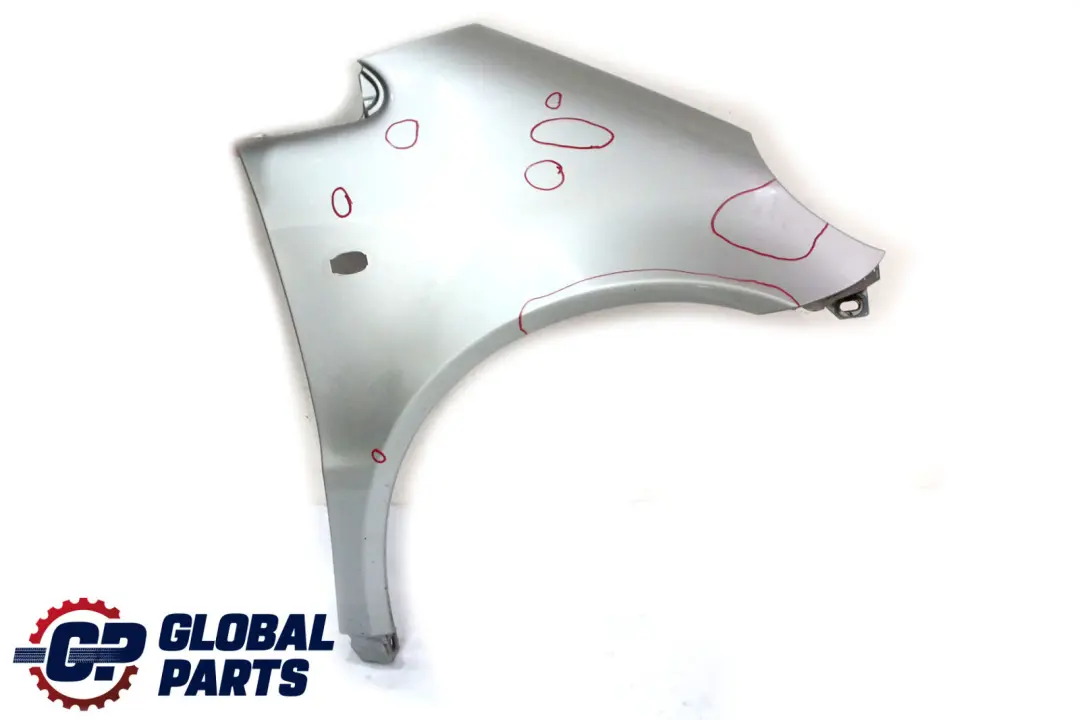 Class W168 Front Right O/S Side Panel Wing Fender Polar Silver to Mercedes A with Part number A1688800818 Mercedes A Class W168 Front Right O/S Side Panel Wing Fender Polar Silver - SKU A1688800818-PS - Part number A1688800818