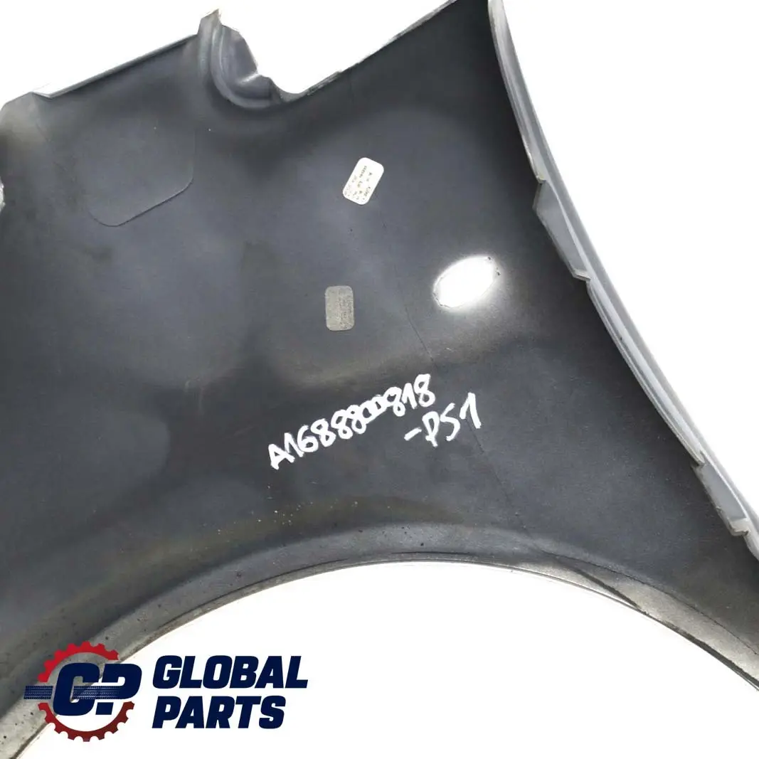 Mercedes Classe A W168 Pannello Laterale Frontale Dx Parafango Polar Argento 761 - SKU A1688800818-PS1 - Numero di parte A1688800818
