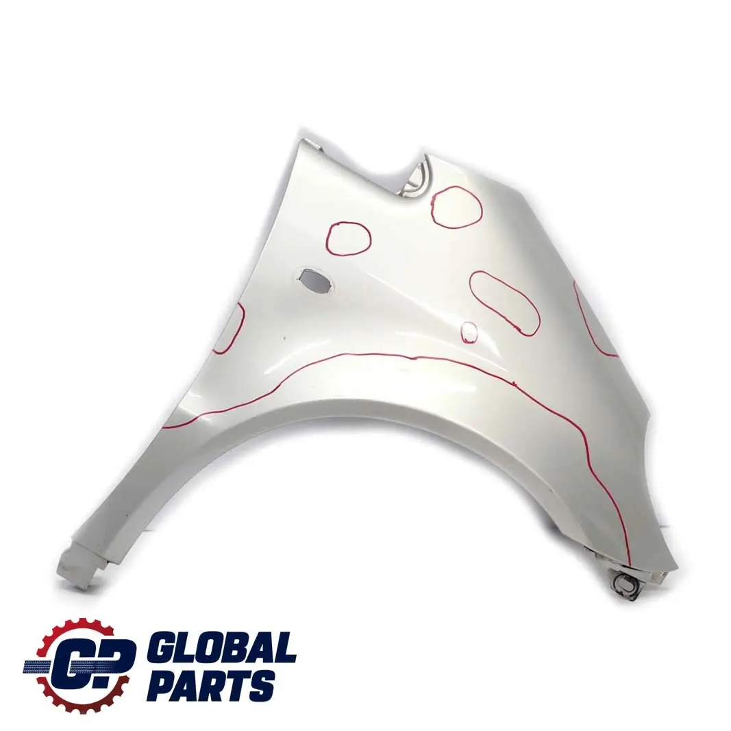 Benz W168 Delantero Derecho Panel Lateral Guardabarros Plata Polar para Mercedes con número de pieza A1688800818 Mercedes Benz W168 Delantero Derecho Panel Lateral Guardabarros Plata Polar - SKU A1688800818-PS1 - Número de pieza A1688800818
