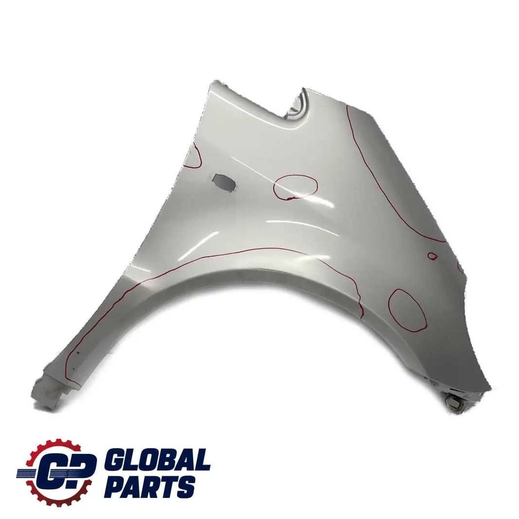 Benz A W168 2 Delantero Derecho Panel Lateral Guardabarros Plata Polar para Mercedes con número de pieza A1688800818 Mercedes Benz A W168 2 Delantero Derecho Panel Lateral Guardabarros Plata Polar - SKU A1688800818-PS2 - Número de pieza A1688800818
