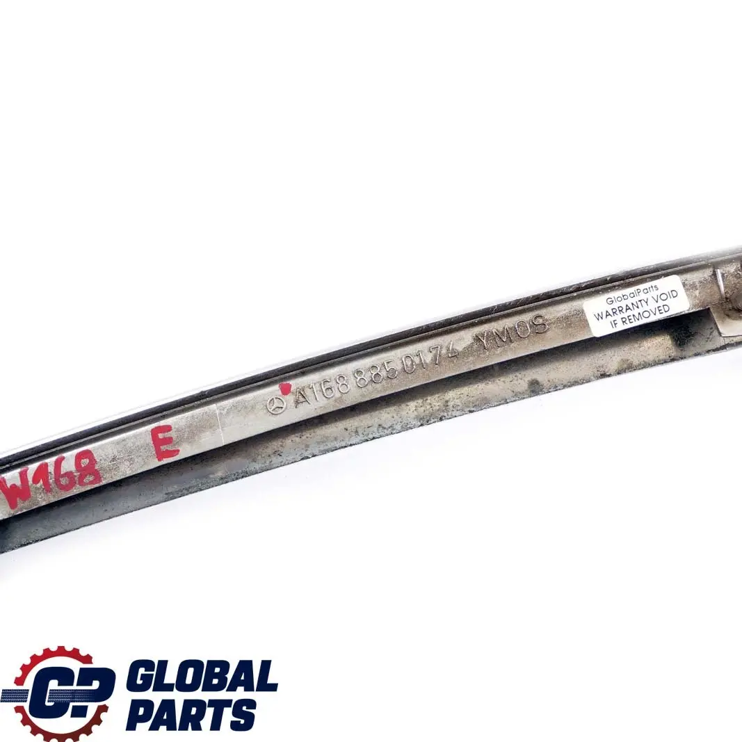  Mercedes-Benz A W168 Paraurti anteriore Cromato Striscia copertura - SKU A1688850174 - Numero di parte A1688850174