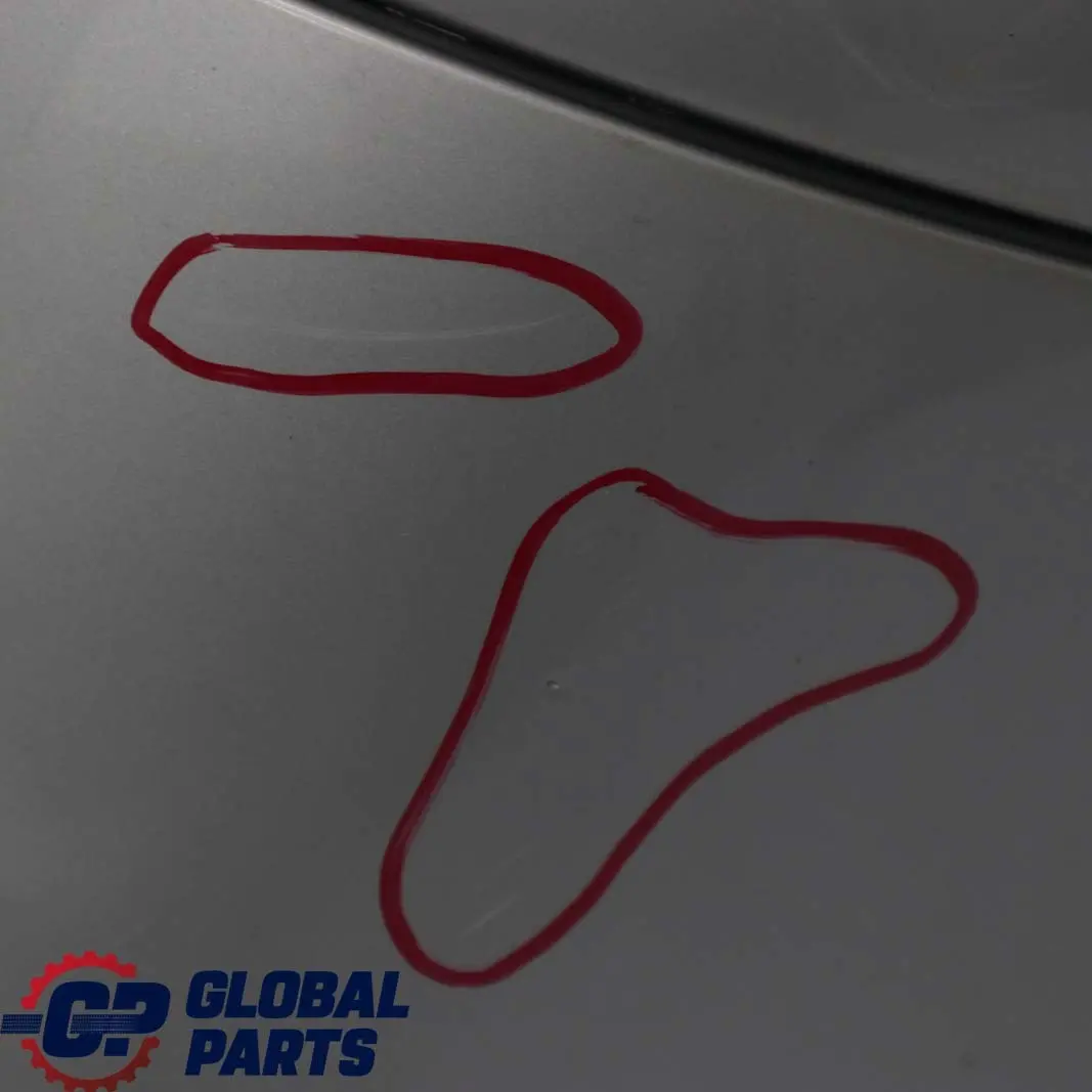 Mercedes-Benz A-Class W168 Rear Bumper Trim Panel Polar Silver Metallic - 761 to with Part number A1688852625 Mercedes-Benz A-Class W168 Rear Bumper Trim Panel Polar Silver Metallic - 761 - SKU A1688852625-PLS - Part number A1688852625