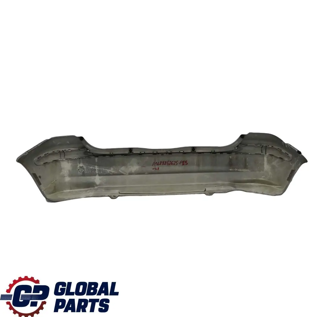 Mercedes-Benz A-Class W168 Rear Bumper Trim Panel Polar Silver Metallic - 761 to with Part number A1688852625 Mercedes-Benz A-Class W168 Rear Bumper Trim Panel Polar Silver Metallic - 761 - SKU A1688852625-PLS - Part number A1688852625