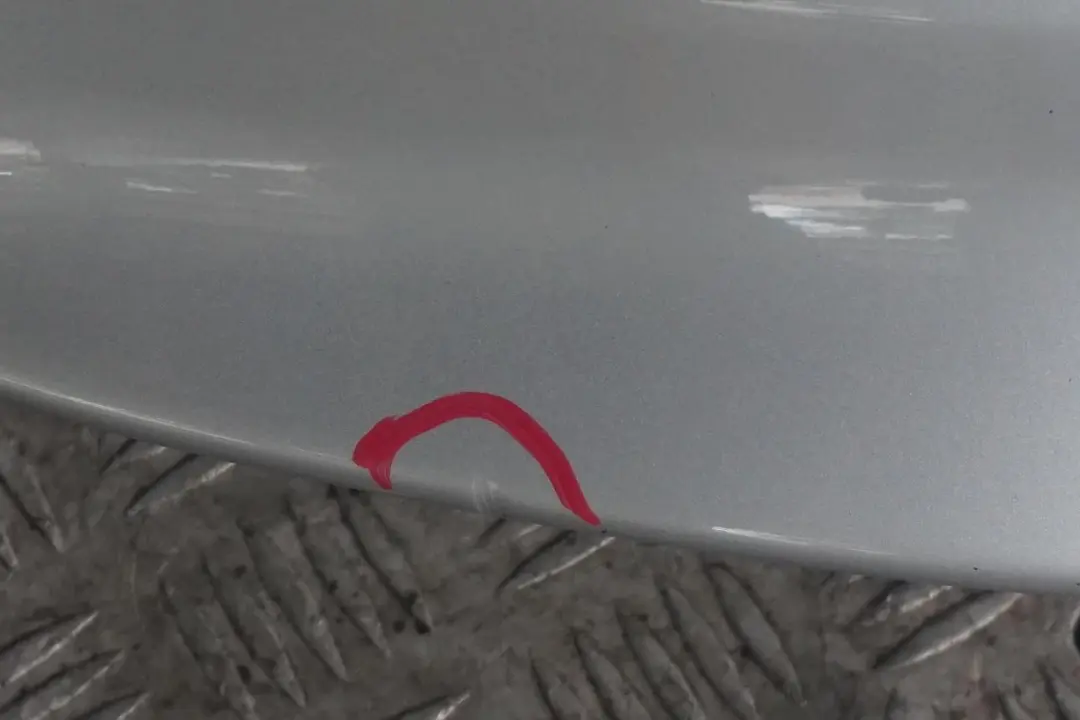 Bumper Trim Panel Polar Silver Metallic - 761U to Mercedes A-Class W168 Rear with Part number A1688852625 Mercedes A-Class W168 Rear Bumper Trim Panel Polar Silver Metallic - 761U - SKU A1688852625-PS - Part number A1688852625