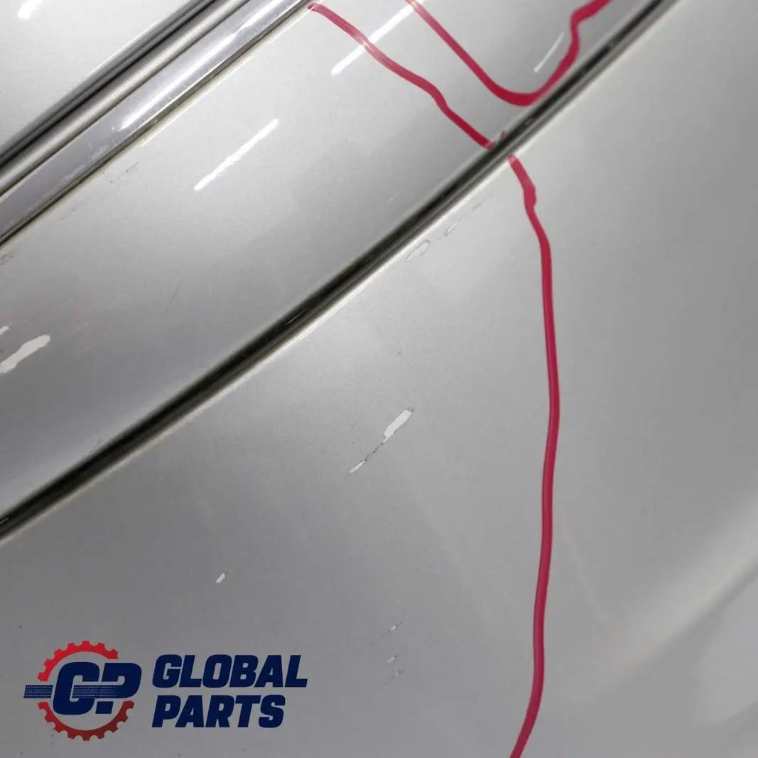 Bumper Trim Panel Polar Silver Metallic - 761 to Mercedes W168 Rear with Part number A1688852625 Mercedes W168 Rear Bumper Trim Panel Polar Silver Metallic - 761 - SKU A1688852625-PS1 - Part number A1688852625