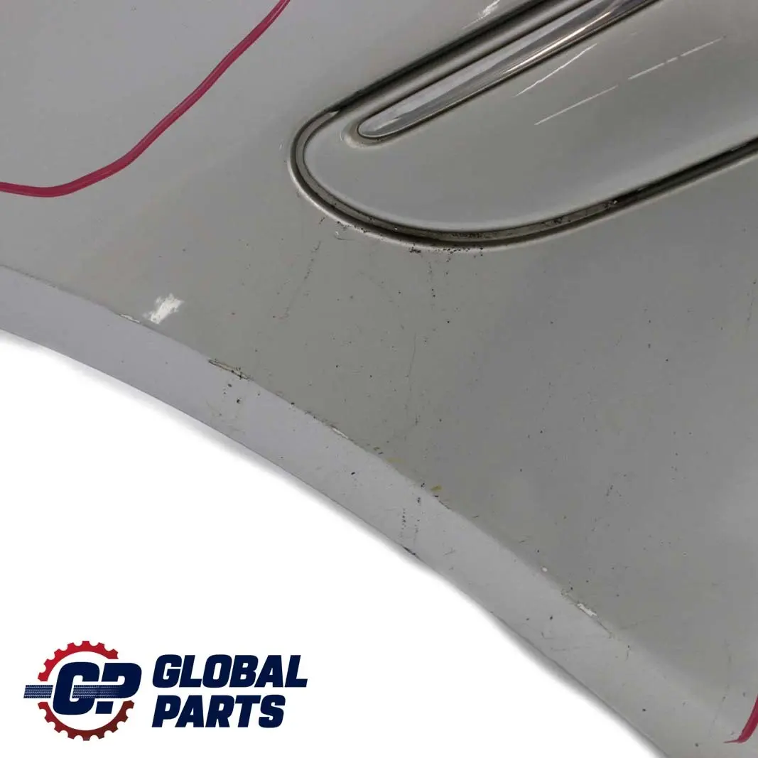 Bumper Trim Panel Polar Silver Metallic - 761 to Mercedes W168 Rear with Part number A1688852625 Mercedes W168 Rear Bumper Trim Panel Polar Silver Metallic - 761 - SKU A1688852625-PS1 - Part number A1688852625