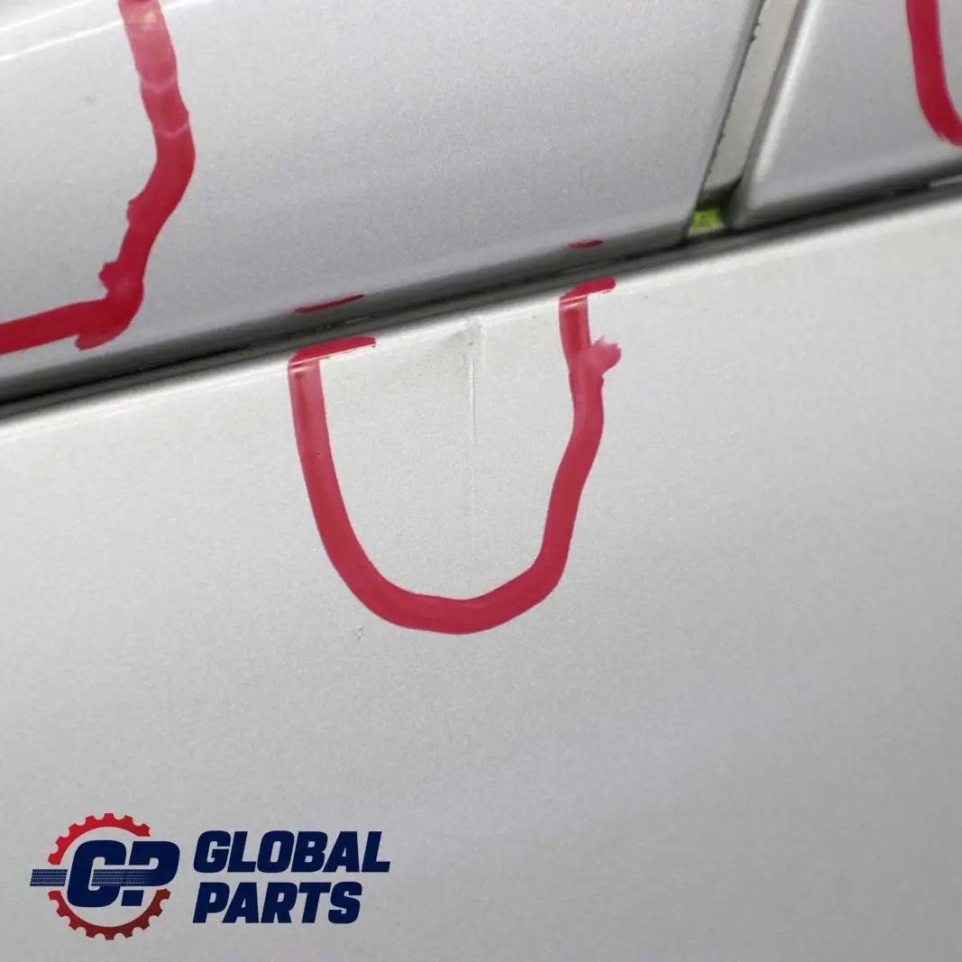 Benz A Class W168 Rear Bumper Trim Panel Polar Silver Metallic - 761 to Mercedes with Part number A1688852625 Mercedes Benz A Class W168 Rear Bumper Trim Panel Polar Silver Metallic - 761 - SKU A1688852625-PS1 - Part number A1688852625