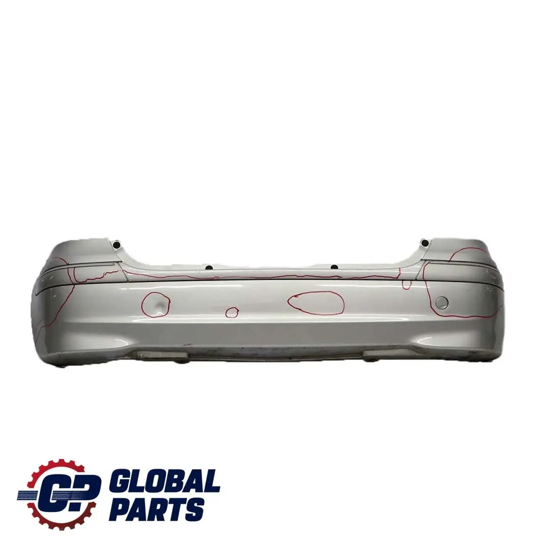 Benz A Class W168 Rear Bumper Trim Panel Polar Silver Metallic - 761 to Mercedes with Part number A1688852625 Mercedes Benz A Class W168 Rear Bumper Trim Panel Polar Silver Metallic - 761 - SKU A1688852625-PS1 - Part number A1688852625