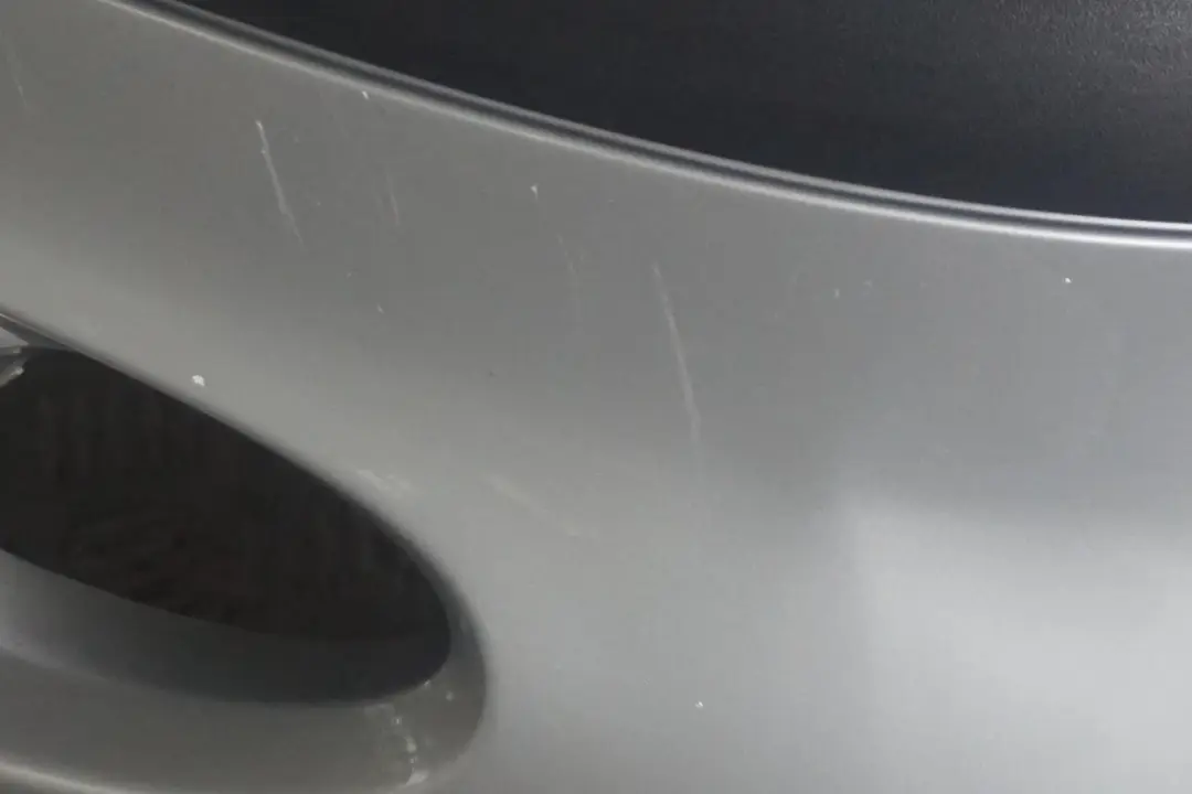 Mercedes A-Class W168 Front Bumper Trim Panel Polar Silver Metallic - 761U - SKU A1688853025-PS - Part number A1688853025