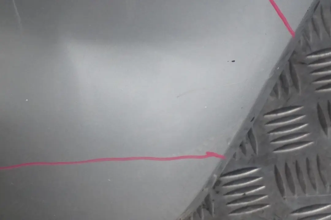 Mercedes A-Class W168 Front Bumper Trim Panel Polar Silver Metallic - 761U - SKU A1688853025-PS - Part number A1688853025