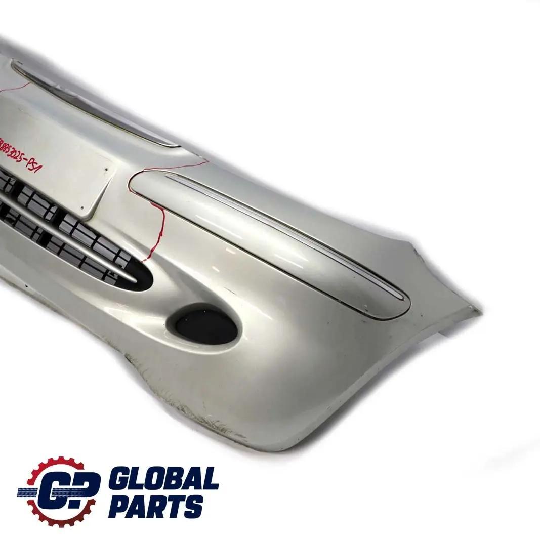 Benz A Class W168 Front Bumper Trim Panel Polar Silver Metallic - 761 to Mercedes with Part number A1688853025 Mercedes Benz A Class W168 Front Bumper Trim Panel Polar Silver Metallic - 761 - SKU A1688853025-PS1 - Part number A1688853025