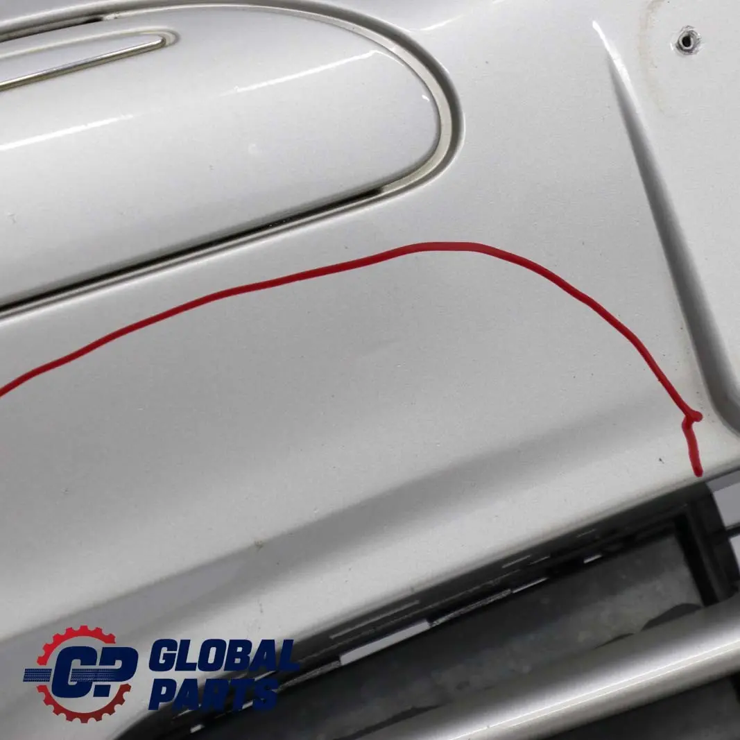 Mercedes-Benz A-Class W168 2 Front Bumper Trim Panel Polar Silver Metallic 761 to with Part number A1688853025 Mercedes-Benz A-Class W168 2 Front Bumper Trim Panel Polar Silver Metallic 761 - SKU A1688853025-PS2 - Part number A1688853025