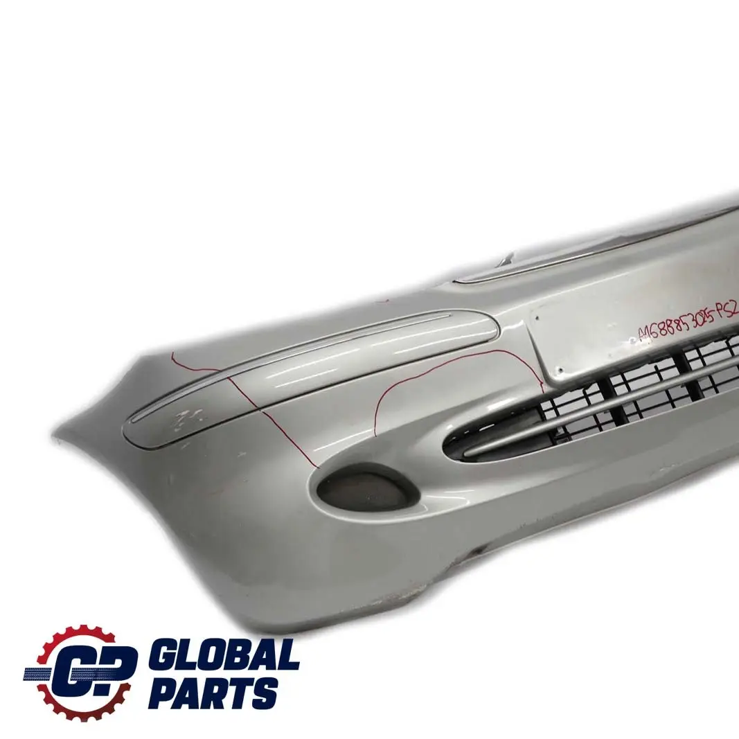 Mercedes-Benz A-Class W168 2 Front Bumper Trim Panel Polar Silver Metallic 761 to with Part number A1688853025 Mercedes-Benz A-Class W168 2 Front Bumper Trim Panel Polar Silver Metallic 761 - SKU A1688853025-PS2 - Part number A1688853025
