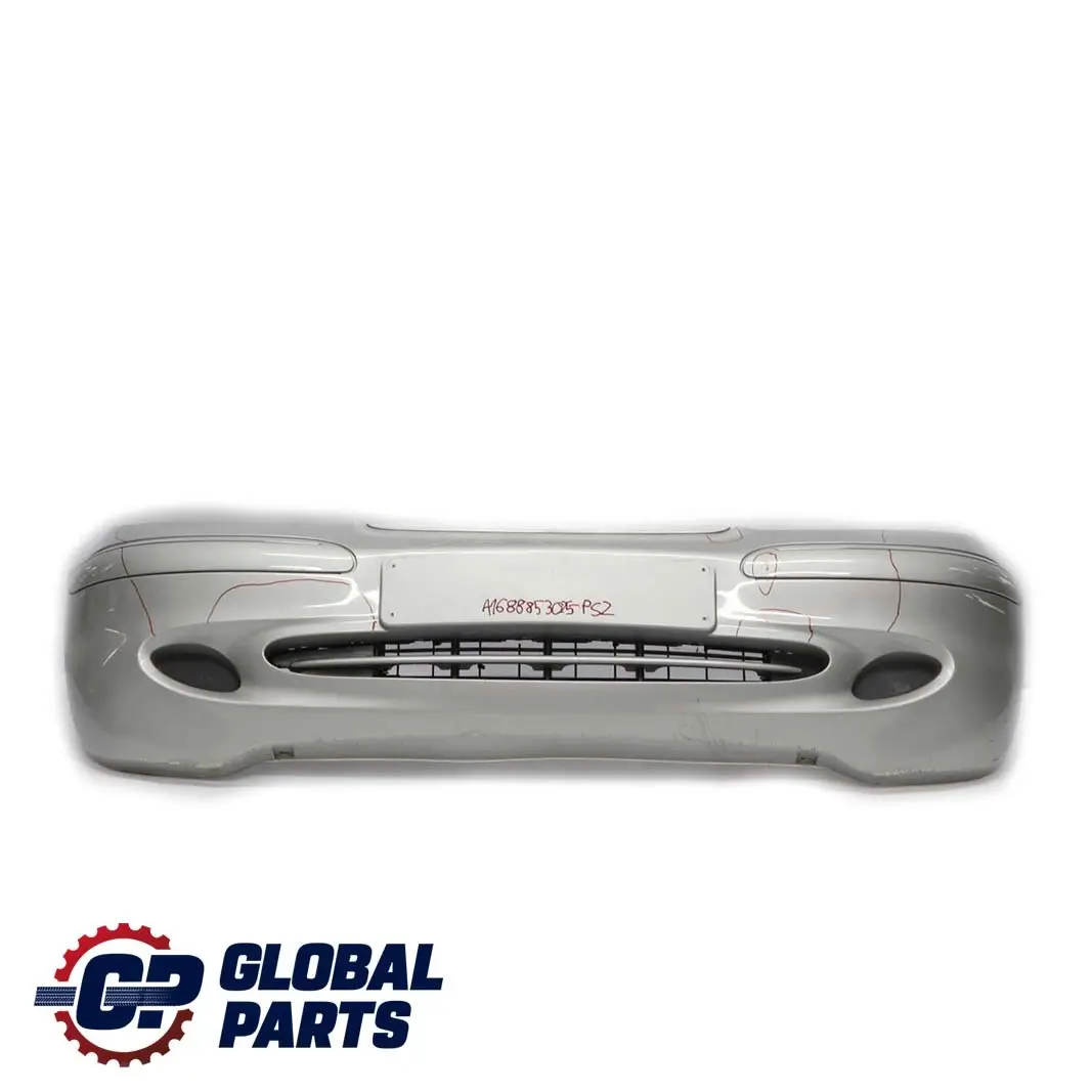 Mercedes-Benz A-Class W168 2 Front Bumper Trim Panel Polar Silver Metallic 761 to with Part number A1688853025 Mercedes-Benz A-Class W168 2 Front Bumper Trim Panel Polar Silver Metallic 761 - SKU A1688853025-PS2 - Part number A1688853025