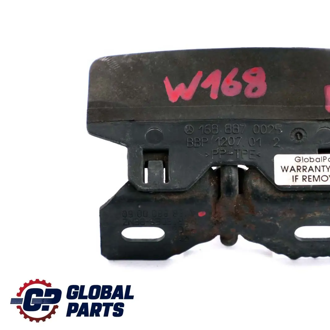 Mercedes-Benz Classe A W168 Chiusura Del Cofano A1688800060 per con numero di parte A1688870025 A1688800060 Mercedes-Benz Classe A W168 Chiusura Del Cofano A1688800060 - SKU A1688870025 - Numero di parte A1688870025 A1688800060