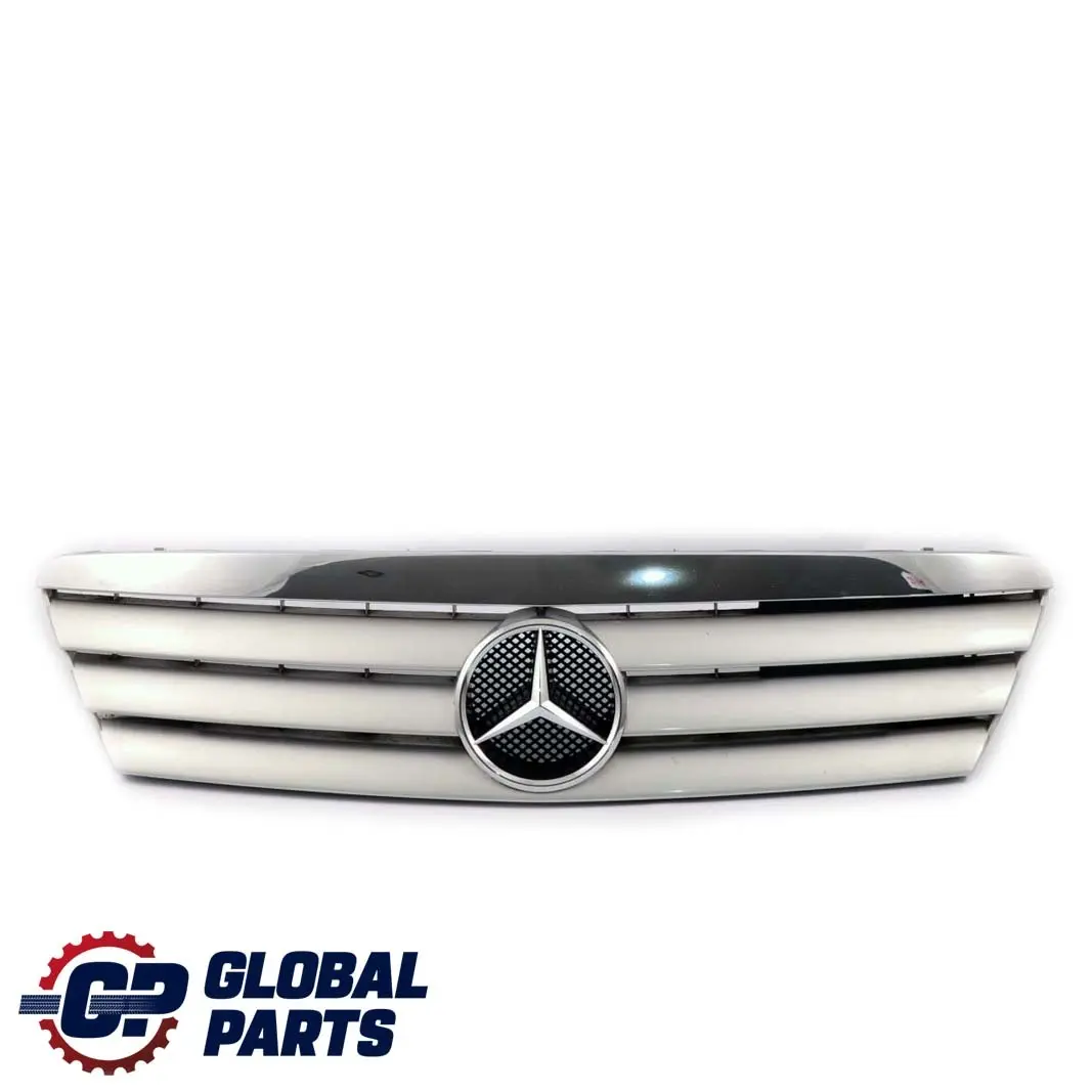 Mercedes-Benz A W168 Front Hood Bonnet Radiator Grille Beam Moonlight Silver