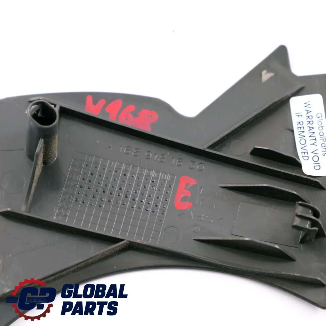  Mercedes-Benz A-Class W168 Front Seat Trim Panel Cover - SKU A1689181630 - Part number A1689181630