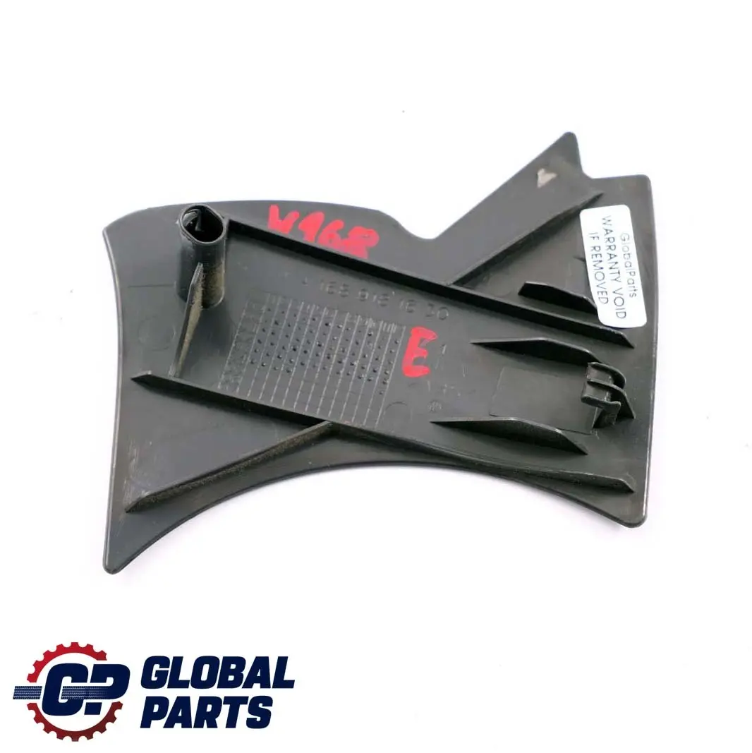 Mercedes-Benz A-Class W168 Front Seat Trim Panel Cover to with Part number A1689181630 Mercedes-Benz A-Class W168 Front Seat Trim Panel Cover - SKU A1689181630 - Part number A1689181630