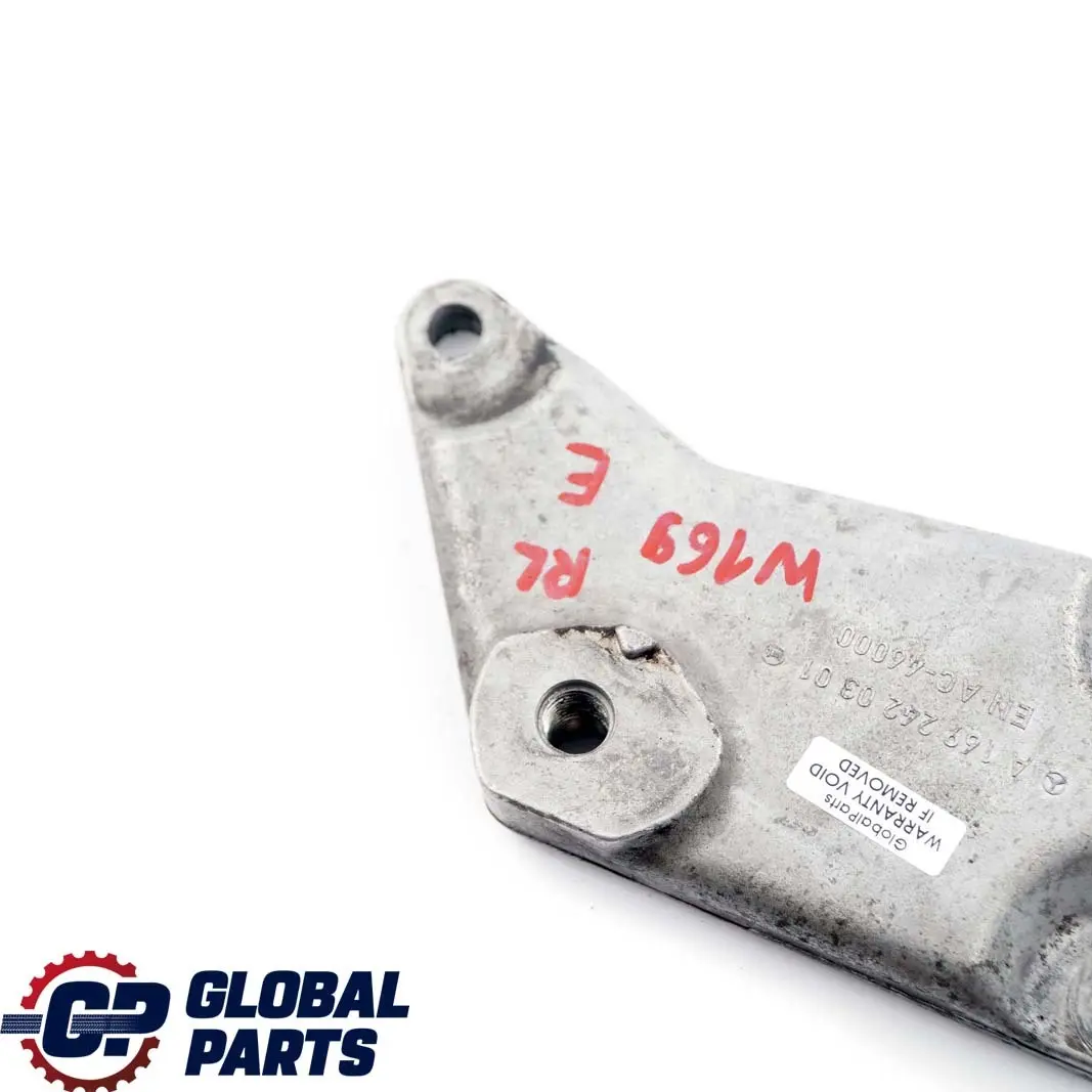 Soporte De Montaje Trasero Del Motor Izquierdo para Mercedes W169 con número de pieza A1692420301 Mercedes W169 Soporte De Montaje Trasero Del Motor Izquierdo - SKU A1692420301 - Número de pieza A1692420301