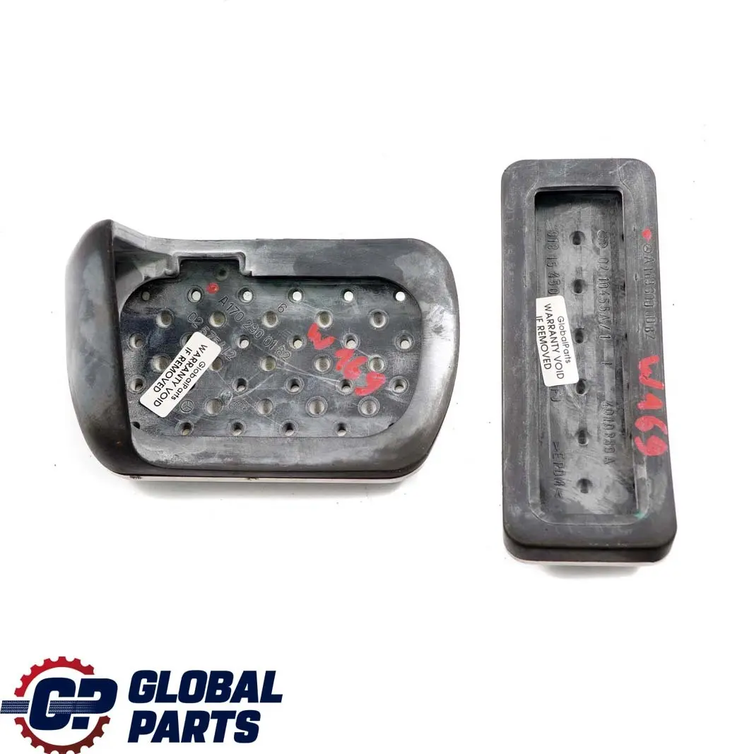 Mercedes-Benz A B Class W169 W245 Accelerator Throttle Brake Metal Pedal Set  - SKU A1693000082 - Part number A1693000082