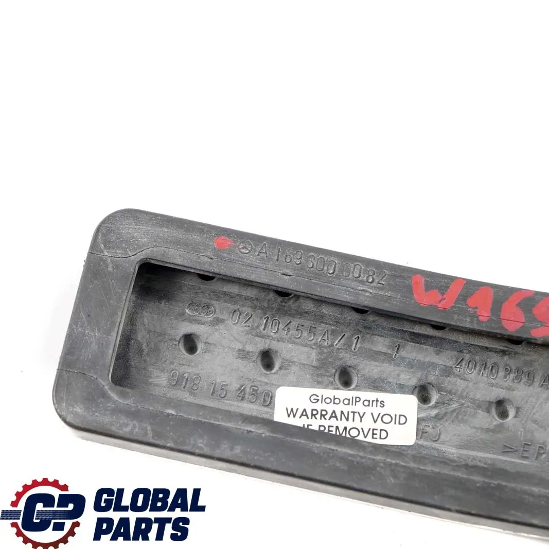 Mercedes W169 W245 Acceleratore, acceleratore, freno: set di pedali in metallo - SKU A1693000082 - Numero di parte A1693000082