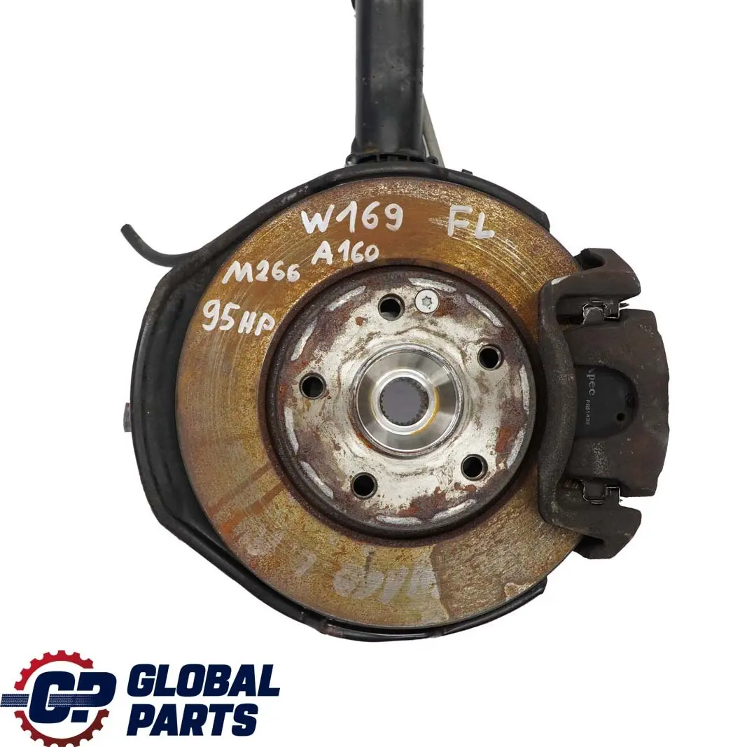 Mercedes W169 A160 Vorne Links Aufhängung Bein Bremse Radnabe - SKU A1693201430-2 - Teilenummer A1693201430