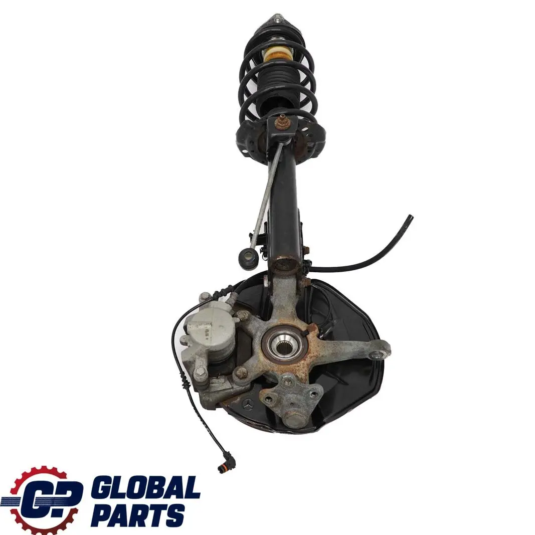 A160 Cubo de rueda de freno pata suspensión delantera izquierda para Mercedes W169 con número de pieza A1693201430 Mercedes W169 A160 Cubo de rueda de freno pata suspensión delantera izquierda - SKU A1693201430-2 - Número de pieza A1693201430