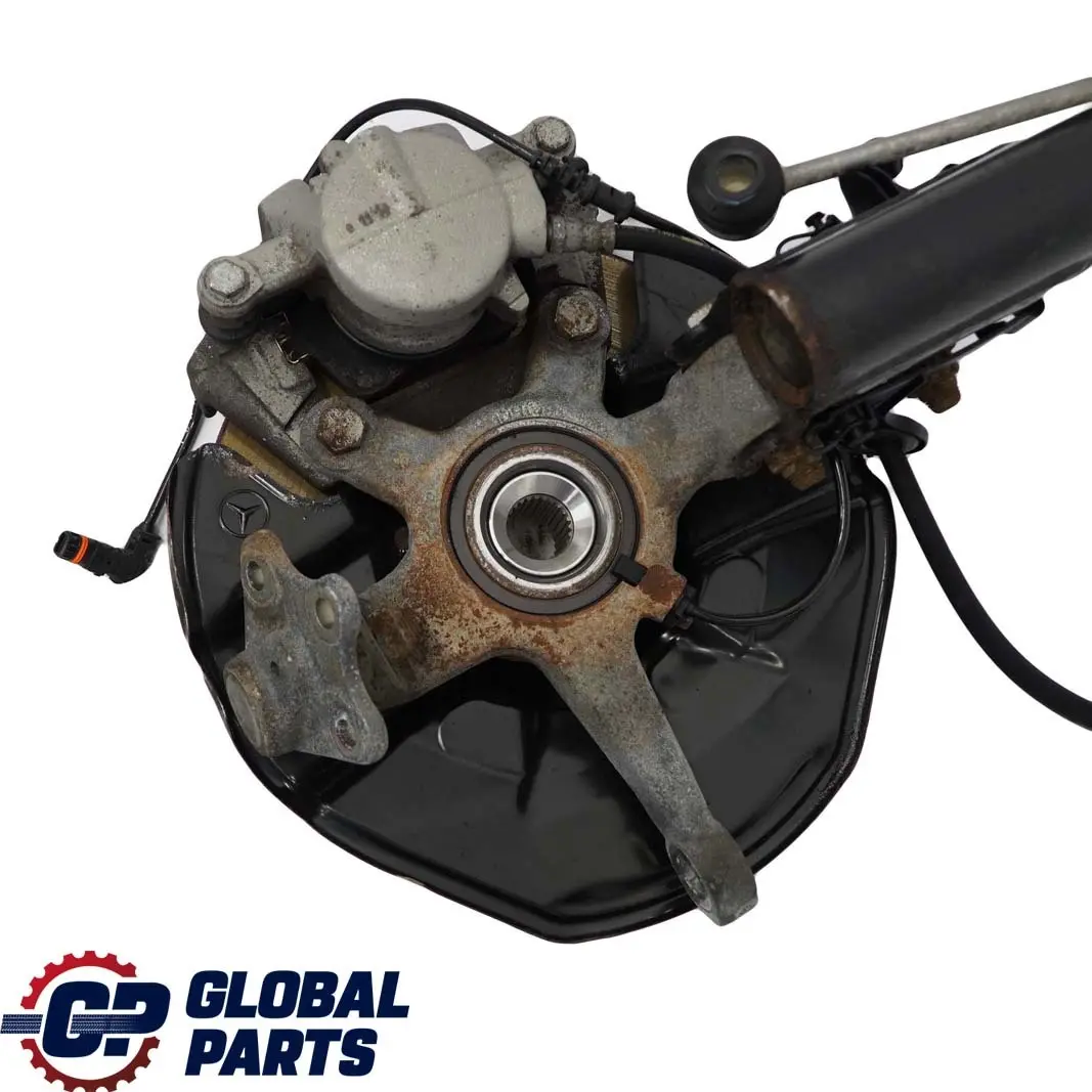Mercedes W169 A160 Cubo de rueda de freno pata suspensión delantera izquierda - SKU A1693201430-2 - Número de pieza A1693201430