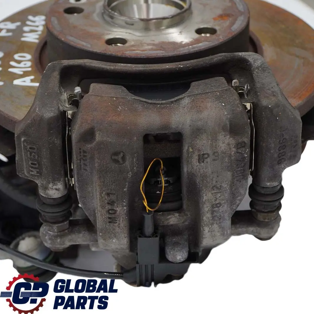 A160 Sospensione anteriore destra Gamba freno Mozzo della ruota per Mercedes W169 con numero di parte A1693201430 Mercedes W169 A160 Sospensione anteriore destra Gamba freno Mozzo della ruota - SKU A1693201430-3 - Numero di parte A1693201430