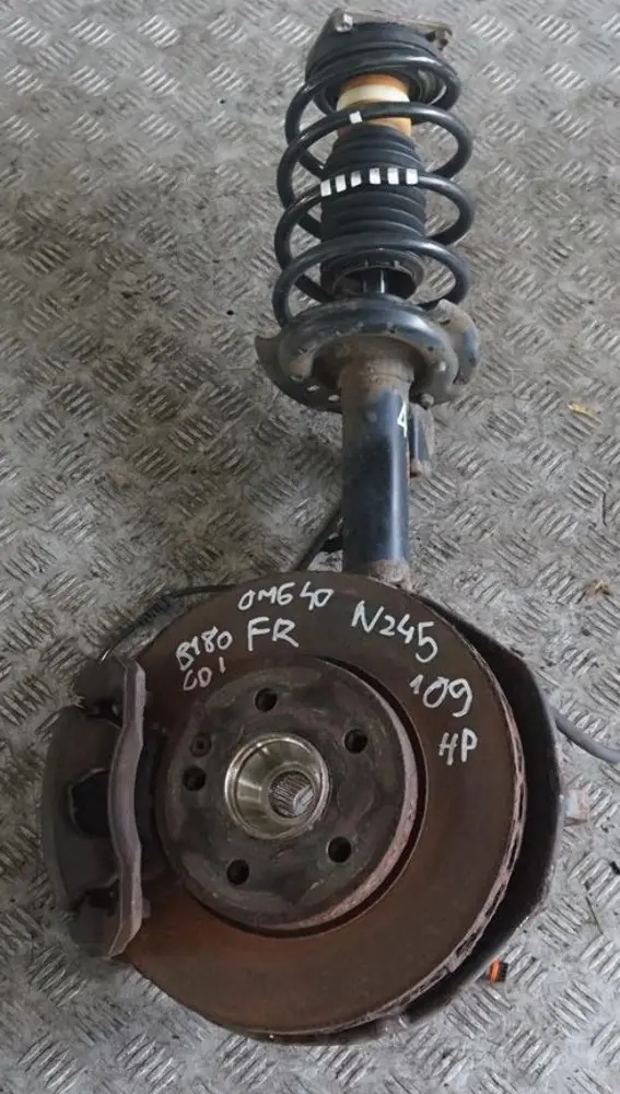 Class B 180 CDI W245 Front Right O/S Suspension Leg Brake Wheel Hub to Mercedes B with Part number A1693201730 Mercedes B Class B 180 CDI W245 Front Right O/S Suspension Leg Brake Wheel Hub - SKU A1693201730-1 - Part number A1693201730