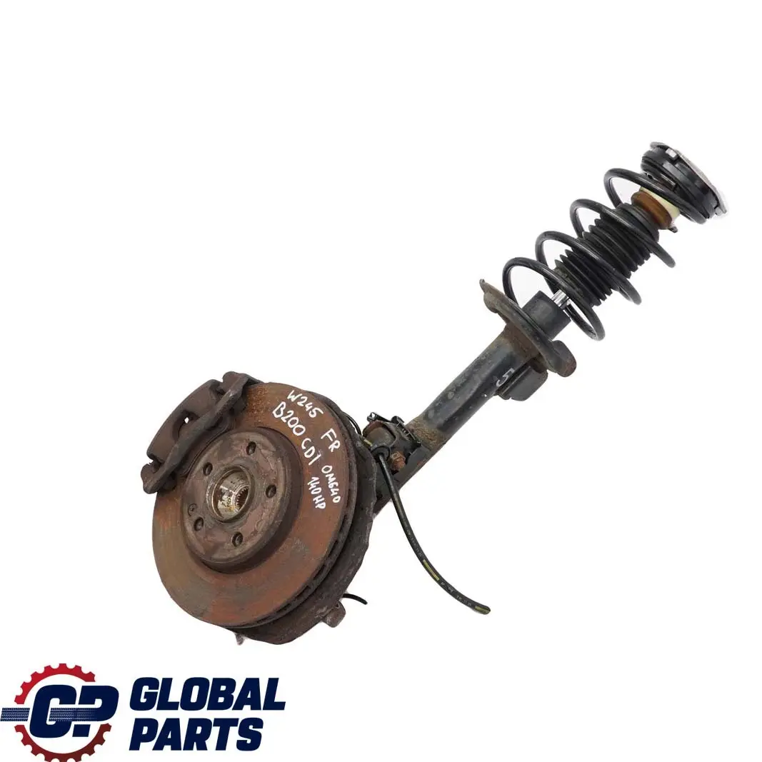 Mercedes W245 200 CDI Delantero Derecho Suspensión Freno Rueda Buje - SKU A1693201730-4 - Número de pieza A1693201730