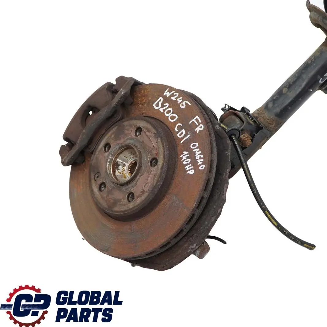 Mercedes W245 200 CDI Roue Moyeu Avant Droit Suspension Jambe Frein - SKU A1693201730-4 - Numéro de pièce A1693201730