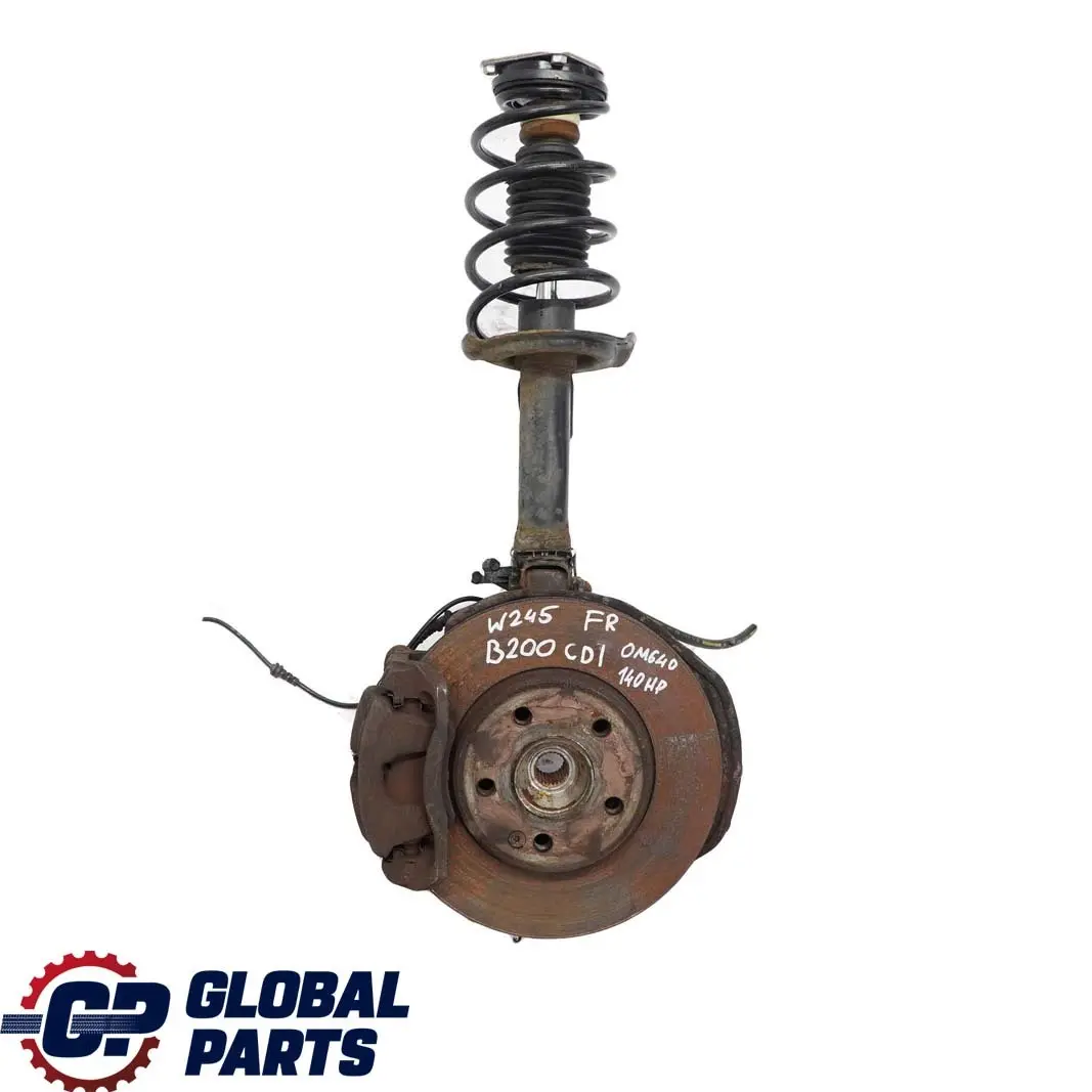 Mercedes W245 200 CDI Roue Moyeu Avant Droit Suspension Jambe Frein - SKU A1693201730-4 - Numéro de pièce A1693201730