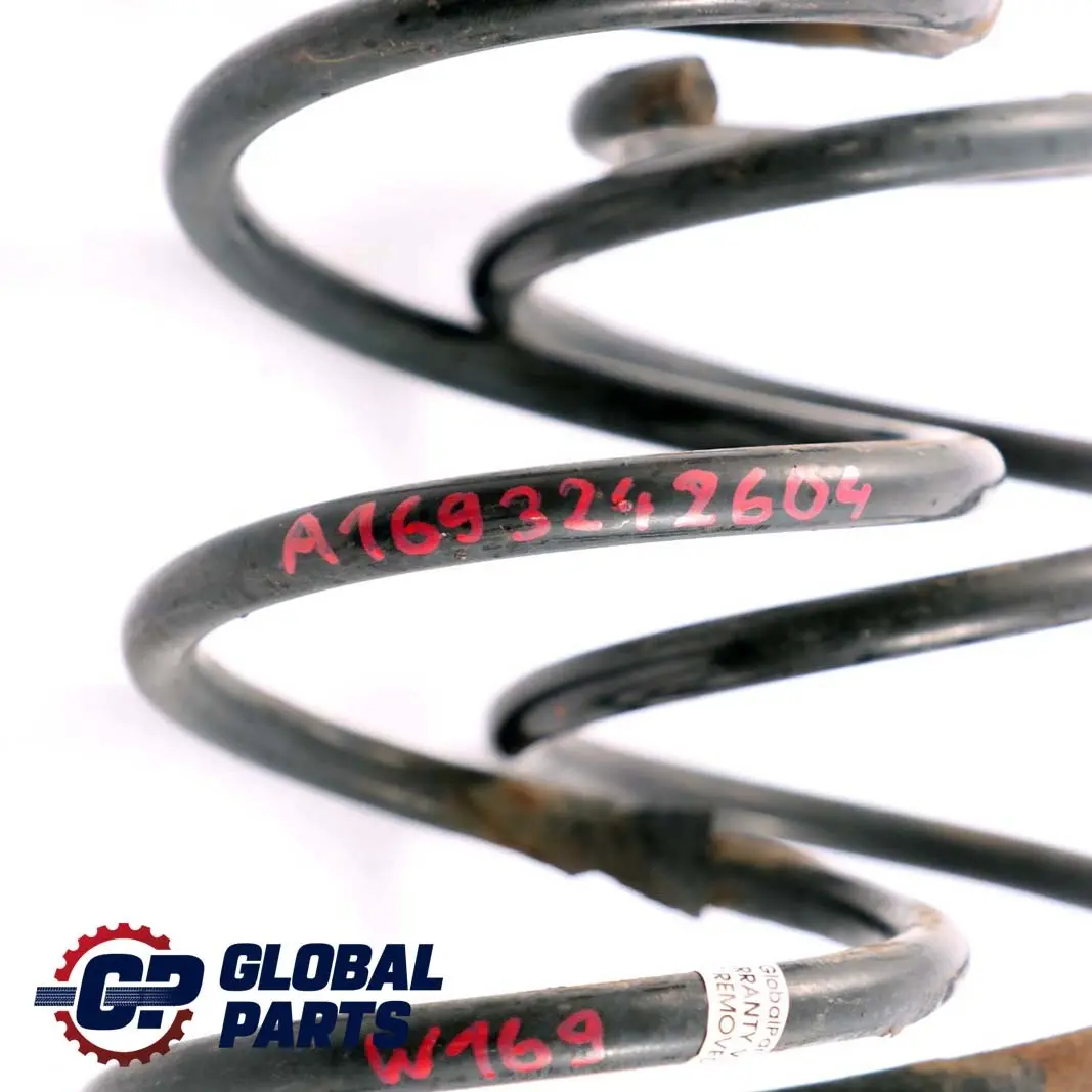 Mercedes W169 Rear Coil Spring Suspension Set - SKU A1693242604 - Part number A1693242604