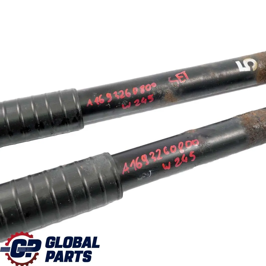 Shock Absorber Strut Left Right N/O/S Set to Mercedes W245 Rear with Part number A1693260800 Mercedes W245 Rear Shock Absorber Strut Left Right N/O/S Set - SKU A1693260800 - Part number A1693260800