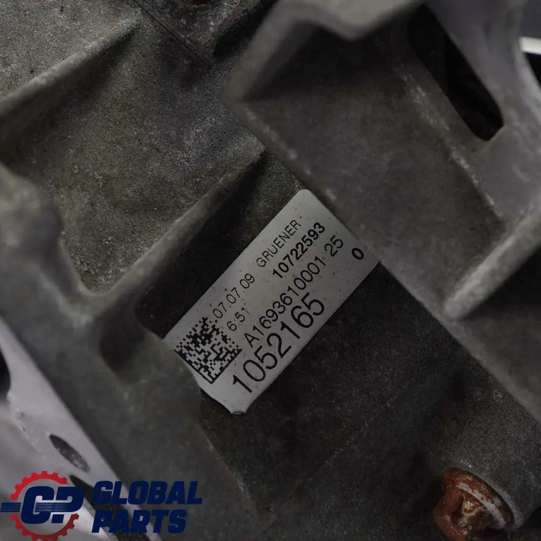 Mercedes-Benz W245 B150 B160 5 Speed Manual Gearbox 716526 WARRANTY to with Part number A1693603900 Mercedes-Benz W245 B150 B160 5 Speed Manual Gearbox 716526 WARRANTY - SKU A1693603900 - Part number A1693603900