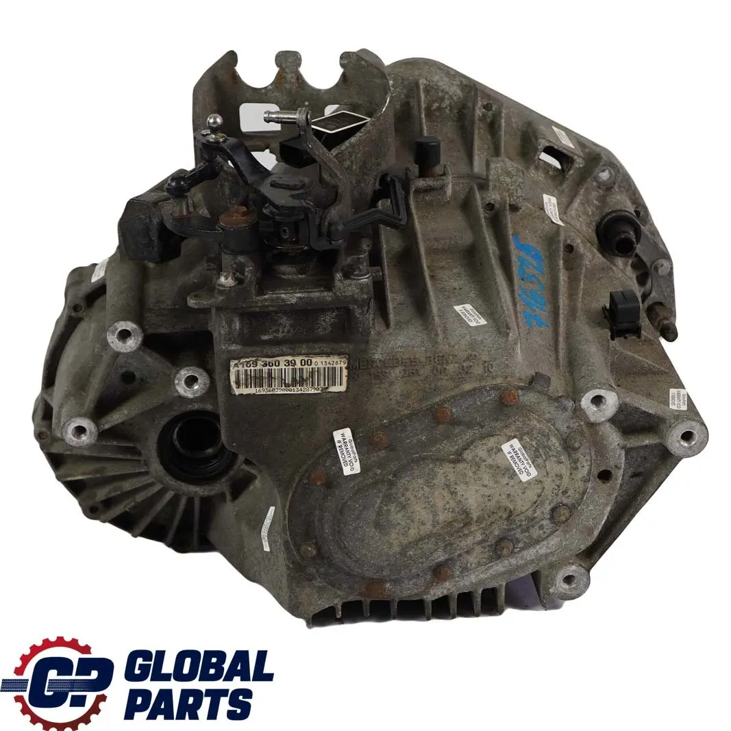 Mercedes-Benz W245 B150 B160 5 Speed Manual Gearbox 716526 WARRANTY to with Part number A1693603900 Mercedes-Benz W245 B150 B160 5 Speed Manual Gearbox 716526 WARRANTY - SKU A1693603900 - Part number A1693603900