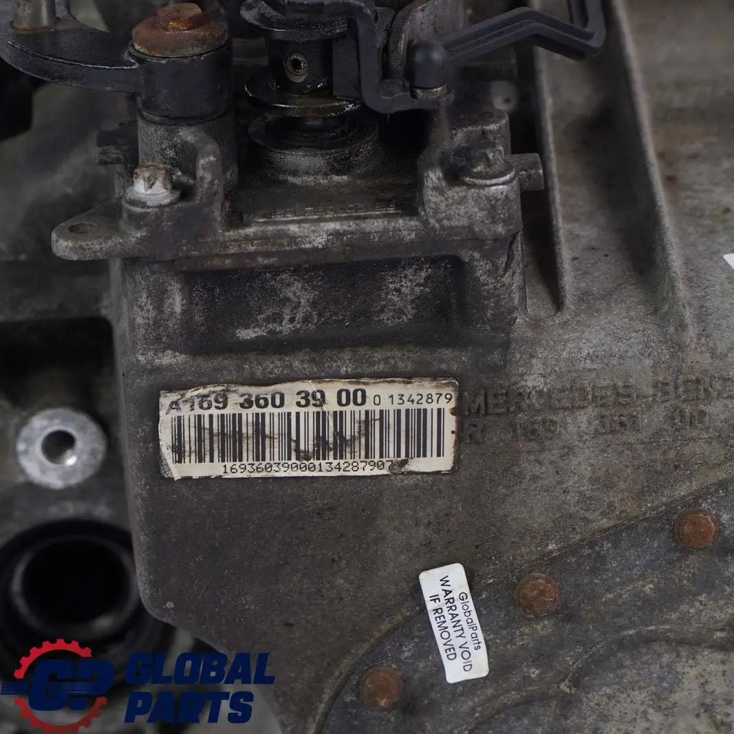 Mercedes-Benz W245 B150 B160 5 Speed Manual Gearbox 716526 WARRANTY to with Part number A1693603900 Mercedes-Benz W245 B150 B160 5 Speed Manual Gearbox 716526 WARRANTY - SKU A1693603900 - Part number A1693603900